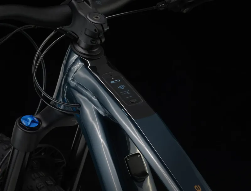 Trek Fuel EXe 8 XT Full Suspension Electric Mountain Bike 2025 in Nautical Navy-5